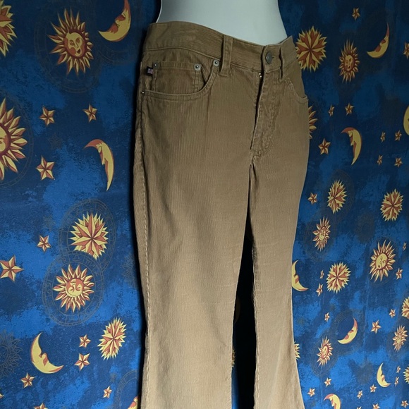 Vintage Y2K Polo Ralph Lauren tan low rise corduroy pants - Picture 8 of 14